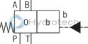 technical illustration-R978902858-Direct operated directional spool valve Operating methods: Hydraulic Porting pattern according to DIN&nbsp;24340 form A (without locating hole) Porting pattern according to ISO&nbsp;4401-03-02-0-05 (with locating hole) Subplates see data sheet 45052 (separate order) Inductive position switch and proximity sensors (contactless)
