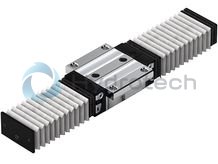 technical illustration-R18245222X-Roller runner block, SLH, size 55, steel CS, accuracy precision, average preload