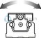 technical illustration-R190511900-The cam roller runner block (U-type) is characterized by the following product features: Format SNS, size 20, aluminum, accuracy economic, load class FN