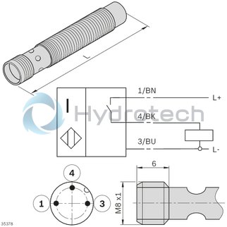 technical illustration-3842549812-M12x67 sensor