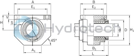 technical illustration-R106528000-Linear set (steel), M-80, with two seals