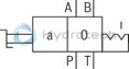 technical illustration-R900338009-4/3-, 4/2- or 3/2-way version Porting pattern according to DIN&nbsp;24340 form A (without locating hole) Porting pattern according to ISO&nbsp;4401-03-02-0-05 (with locating hole) Type of actuation: Rotary knob Inductive position switch and proximity sensors (contactless)