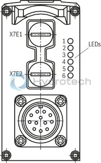 technical illustration-R901486108-Size 16, symbol W6, electrical with integrated electronics, 24 V DC