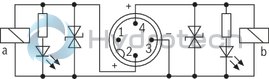 technical illustration-R900503405-4/3-, 4/2- or 3/2-way version High-power solenoid Porting pattern according to ISO&nbsp;4401-05-04-0-05 Wet-pin AC solenoids with detachable coil Solenoid coil is rotatable by 90° The coil can be changed without having to open the pressure-tight chamber Electrical connection as individual connection or central connection Optional auxiliary operating device
