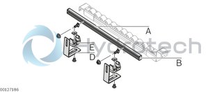 technical illustration-3842535125-Bracket set, mounting bracket 80 x 100 x 30