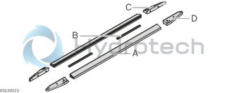 technical illustration-3842539894-Guide rail L = 2400
