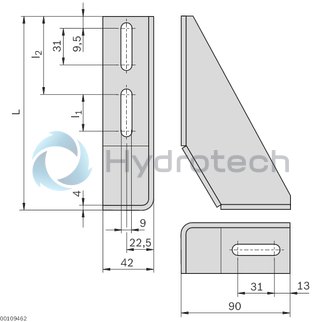 technical illustration-3842146815-Foundation bracket length 160