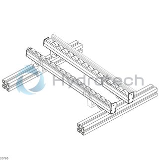 technical illustration-IDLE ROLLER-Roller Lean D32SK black