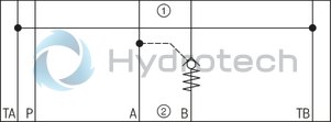 technical illustration-R900407439-Size 10, A1 &rarr; A2, B1 &rarr; B2, mechanically actuated
