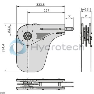 technical illustration-3842546122-Base unit AL, VFplus 120 dir.