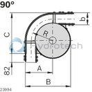 technical illustration-3842547116-Curve wheel STS VFplus 90 45&deg;