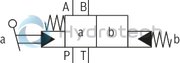technical illustration-R901257705-Size 16, symbol E, with manual actuation