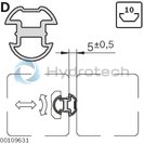 technical illustration-SEAL,8.5MM-Sealing profile N8