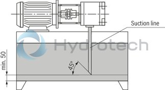 technical illustration-R901416797-Displacement pump, size 28 ccm, pressure 320 bar for industrial applications, open circuit