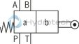 technical illustration-R900479282-4/3-, 4/2- or 3/2-way version Porting pattern according to DIN&nbsp;24340 form A (without locating hole) Porting pattern according to ISO&nbsp;4401-03-02-0-05 (with locating hole) Type of actuation: Roller plunger Inductive position switch and proximity sensors (contactless)
