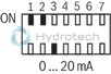 technical illustration-R978918205-Differential input, switchable from voltage to current input Additional non-isolated command value input Ramp generator, separately adjustable for upwards and downwards direction Cable break detection for current input 4 to 20&nbsp;mA Reverse polarity protection for the operating voltage Short-circuit protection and cable break detection of the solenoid conductor "Ready for operation" message Clocked power output stage