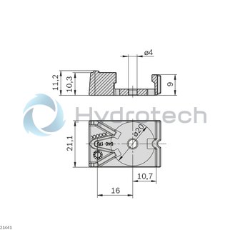 technical illustration-DATA MEDIUM-Mobile data tag 2/2K-H