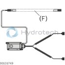 technical illustration-3842540120-Pressure wave control strip (F) Pressure wave sensor (G)
