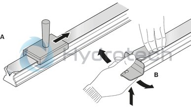 technical illustration-R161941050-Mounting set (RSF) - 45