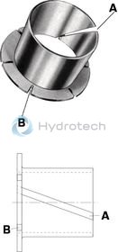 technical illustration-R132052000-Plastic plain bearings &ndash; size 20