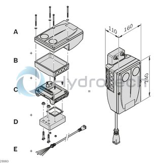 technical illustration-3842553451-Communication module EtherNet/IP