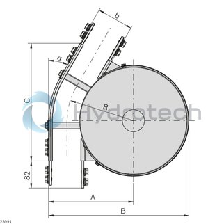 technical illustration-3842547116-Curve wheel STS VFplus 90 45&deg;