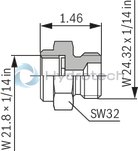technical illustration-0531610632-Hydraulic accumulator as per Pressure Equipment Directive 97/23/EC Diaphragm material for different applications
