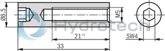 technical illustration-R900731949-Base element for ready-for-connection controls in vertical stacking design Compact hydraulic controls Common pump and tank line Separate actuator ports of the stations Measuring ports in the actuator lines Mounting of NG6 sandwich plates and valves Pressure relief valve type DBD in pressure line P Connection possibility of a pressure gauge in pressure line P