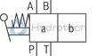 technical illustration-R900479281-4/3-, 4/2- or 3/2-way version Porting pattern according to DIN&nbsp;24340 form A (without locating hole) Porting pattern according to ISO&nbsp;4401-03-02-0-05 (with locating hole) Type of actuation: hand lever Inductive position switch and proximity sensors (contactless)