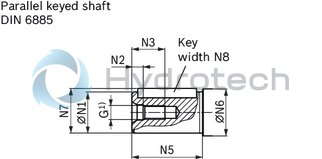 technical illustration-R902160930-Large variety of available nominal sizes allows exact adjustment to the application High power density Very high total efficiency High starting efficiency Working ports SAE flange or thread Optional with integrated pressure relief valve Optional with mounted addifitonal valve: counterbalance valve (BVD/BVE), flushing and boost-pressure valve Bent-axis design
