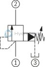 technical illustration-R901203917-Cartridge valve 4&nbsp;pressure ratings 4 optional adjustment types:&bull; Rotary knob&bull; Sleeve with hexagon and protective cap&bull; Lockable rotary knob with scale&bull; Rotary knob with scale