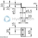 technical illustration-3842525822-Door lock for swing and sliding doors, uniform locking
