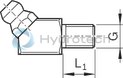 technical illustration-R341700602-Hydraulic-type lube nipple - M8