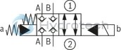 technical illustration-R901325334-Sandwich plate valve Electro-hydraulic actuation Porting pattern according to ISO&nbsp;4401-05-05-0-05 (NG10) and ISO&nbsp;4401-07-07-0-05 (NG16) Wet-pin DC solenoid Pilot oil supply, internal or external, optional Different combinations of the locking and pass-through functions With manual override, optional Electrical connection as individual connection