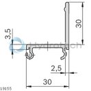 technical illustration-3842537807-Slider rail GSSK ESD