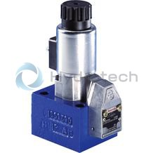 technical illustration-R900731949-Base element for ready-for-connection controls in vertical stacking design Compact hydraulic controls Common pump and tank line Separate actuator ports of the stations Measuring ports in the actuator lines Mounting of NG6 sandwich plates and valves Pressure relief valve type DBD in pressure line P Connection possibility of a pressure gauge in pressure line P