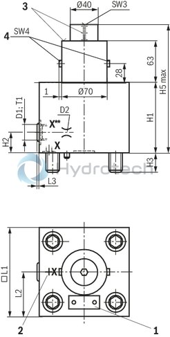 technical illustration-R900938130-With remote control port With stroke limitation