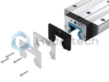 technical illustration-R182422216-Roller runner block, SLH, size 25, steel CS, accuracy precision, average preload