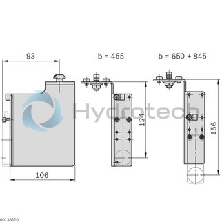 technical illustration-3842545144-Flat antenna mounting kit ID 200/MS-7 (longitudinal conveyor)