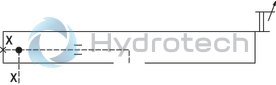 technical illustration-R900912728-Size 32, symbol H2, hydraulically actuated