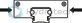 technical illustration-RUNNER BLACK-The cam roller runner block is characterized by the following product features: Format SNS, size 25, aluminum, accuracy economic, load class FN