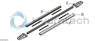 technical illustration-3842539894-Guide rail L = 2400