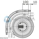 technical illustration-3842547951-Lateral guide 90&deg;, VFplus 65