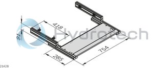technical illustration-3842546750-Keyboard Shelf For secure, space-saving stowage of keyboards and computer mice at the workstation Suitable for optical and ball mice Keyboard shelf (separate) for self-assembly of shelves Mat insert for an extra non-slip surface Pull-out keyboard shelf with rail Pull-out keyboard shelf with rail for installation underneath a table top Suitable for table frames with profiles:<br>
&ndash; 40x40: B&nbsp;&ge; 926&nbsp;mm; D&nbsp;&ge;&nbsp;518&nbsp;mm<br>
&ndash; 45x45: B&nbsp;&ge;&nbsp;946&nbsp;mm; D&nbsp;&ge;&nbsp;523&nbsp;mm<br>
&ndash; 60x60: B&nbsp;&ge;&nbsp;1008&nbsp;mm; D&nbsp;&ge;&nbsp;538&nbsp;mm Mat insert for an extra non-slip surface