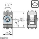 technical illustration-JOINT 40X40-Joint 40x40 standard