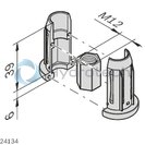 technical illustration-THREADED SLEEVE-Threaded sleeve D28L, PA