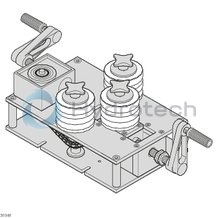 technical illustration-3842557005-Lateral guide holder HD