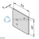 technical illustration-COVER PLATE-EcoFlow stop plate without stop