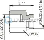 technical illustration-0531610632-Hydraulic accumulator as per Pressure Equipment Directive 97/23/EC Diaphragm material for different applications