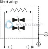 technical illustration-R901458409-4/3-, 4/2- or 3/2-way version For intended use in potentially explosive atmosphere Porting pattern according to ISO&nbsp;4401-03-02-0-05 Wet-pin AC or DC solenoids Electrical connection with individual connection or piping connection (NPT 1/2") With manual override